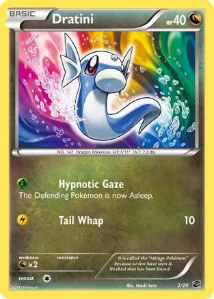 Pokémon TCG – Dratini 2/20 – Dragon Vault – Holo Rare Dragon Vault Pokemon Single Squirtle Squad Card Shop.
