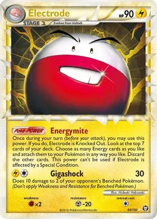 HeartGold & SoulSilver - Triumphant - Electrode Prime 93/102