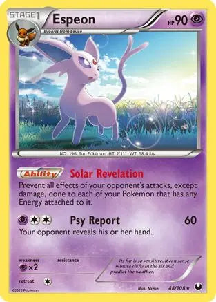 Espeon/108 Dark Explorers - Rare