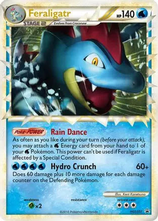 Feraligatr (Prime) - HGSS07 - Holofoil HGSS Promos - Promo HGSS Promos Pokemon Single Squirtle Squad Card Shop.