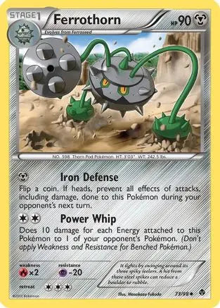Ferrothorn (73) Emerging Powers - Uncommon