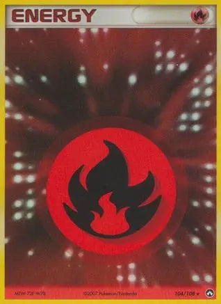 Fire Energy - Holofoil Power Keepers - Rare Power Keepers Pokemon Single Squirtle Squad Card Shop.