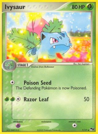 Ivysaur POP Series 2 - Uncommon POP Series 2 Pokemon Single Squirtle Squad Card Shop.