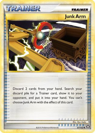 Junk Arm 087 - Reverse Holofoil Triumphant - Uncommon Triumphant Pokemon Single Squirtle Squad Card Shop.