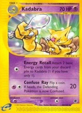 Kadabra 084 Expedition - Uncommon Expedition Pokemon Single Squirtle Squad Card Shop.