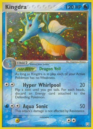 Kingdra 012 - Holofoil Team Rocket Returns - Holo Rare Team Rocket Returns Pokemon Single Squirtle Squad Card Shop.