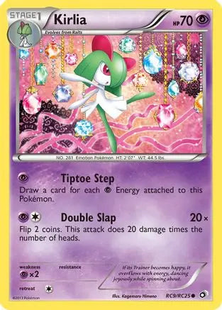 Kirlia RC9 - Holofoil Legendary Treasures Radiant Collection - Common