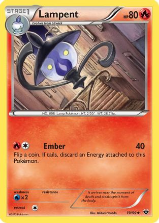 Lampent Next Destinies - Uncommon Next Destinies Pokemon Single Squirtle Squad Card Shop.