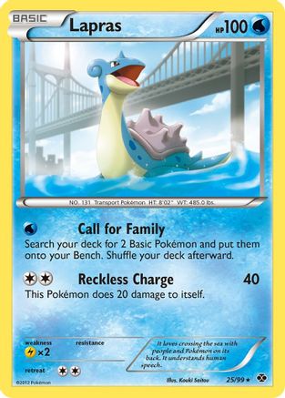 Lapras (25) (25) 025 Next Destinies - Rare Next Destinies Pokemon Single Squirtle Squad Card Shop.