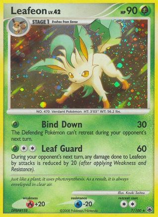 Leafeon (7) - Holofoil Majestic Dawn - Holo Rare Majestic Dawn Pokemon Single Squirtle Squad Card Shop.