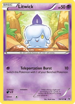 Litwick (58) Noble Victories - Common Noble Victories Pokemon Single Squirtle Squad Card Shop.