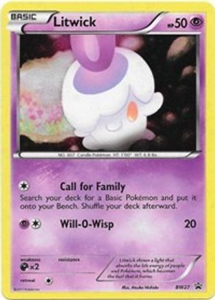 Litwick - BW27 - Holofoil Black and White Promos - Promo Black and White Promos Pokemon Single Squirtle Squad Card Shop.