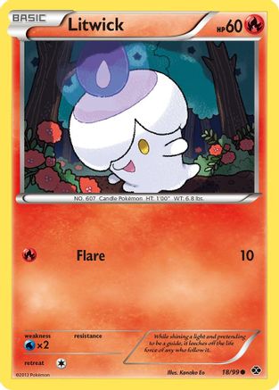 Litwick Next Destinies - Common Next Destinies Pokemon Single Squirtle Squad Card Shop.