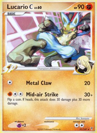 Lucario C - Reverse Holofoil Supreme Victors - Rare Supreme Victors Pokemon Single Squirtle Squad Card Shop.