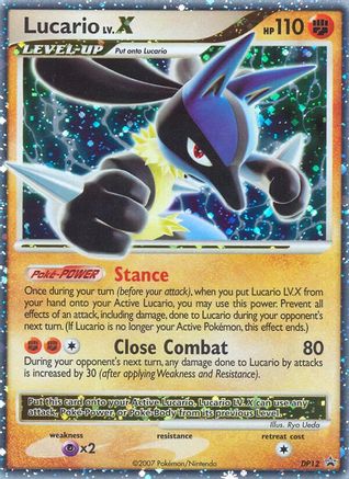 Lucario LV.X - DP12 - Holofoil Diamond and Pearl Promos - Promo Diamond and Pearl Promos Pokemon Single Squirtle Squad Card Shop.