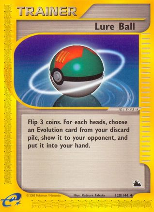 Lure Ball Skyridge - Uncommon Skyridge Pokemon Single Squirtle Squad Card Shop.