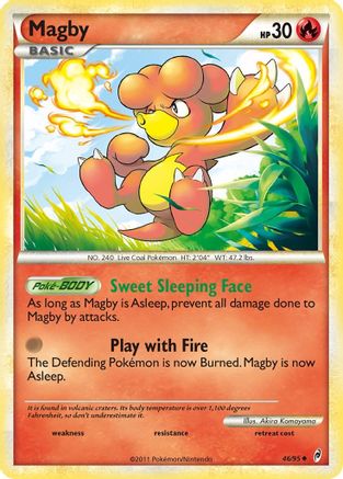 Magby - Reverse Holofoil Call of Legends - Uncommon Call of Legends Pokemon Single Squirtle Squad Card Shop.