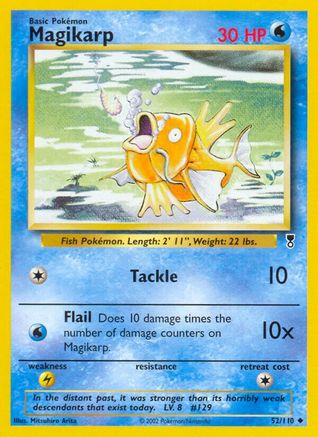 Magikarp Legendary Collection - Uncommon Legendary Collection Pokemon Single Squirtle Squad Card Shop.