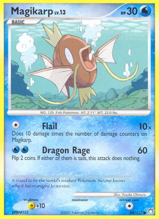 Magikarp 089/123 Mysterious Treasures - Common Mysterious Treasures Pokemon Single Squirtle Squad Card Shop.