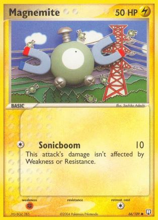 Magnemite 066 Team Rocket Returns - Common Team Rocket Returns Pokemon Single Squirtle Squad Card Shop.