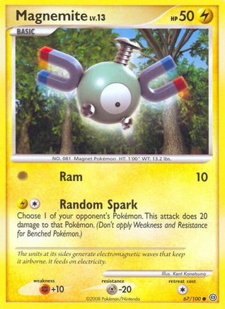 Magnemite (67) Stormfront - Common Stormfront Pokemon Single Squirtle Squad Card Shop.