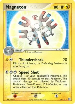 Magneton 027 FireRed & LeafGreen - Rare