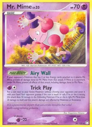 Mr. Mime Mysterious Treasures - Rare Mysterious Treasures Pokemon Single Squirtle Squad Card Shop.