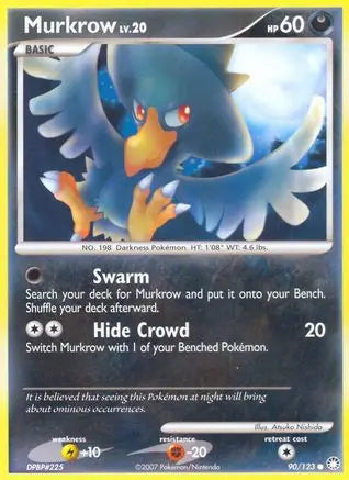 Murkrow 090 Mysterious Treasures - Common