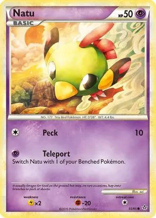 Natu 055 - Reverse Holofoil Unleashed - Common