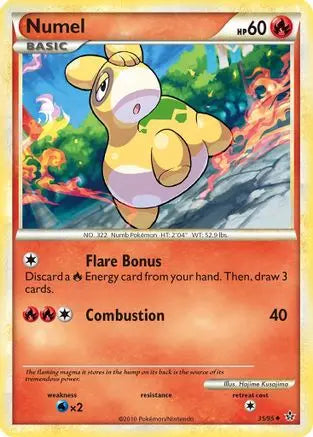 Numel 035 - Reverse Holofoil Unleashed - Uncommon