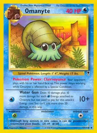 Omanyte 057 Legendary Collection - Uncommon