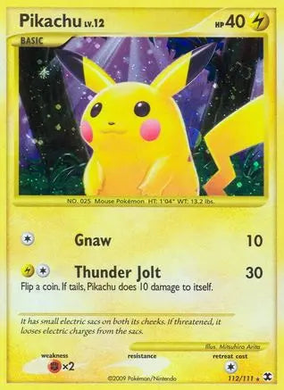 Pikachu - Holofoil Rising Rivals - Secret Rare