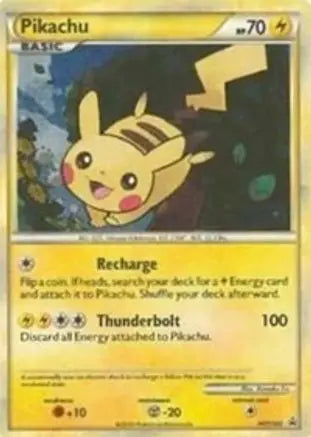 HeartGold & SoulSilver - Promo Cards - Pikachu HGSS03