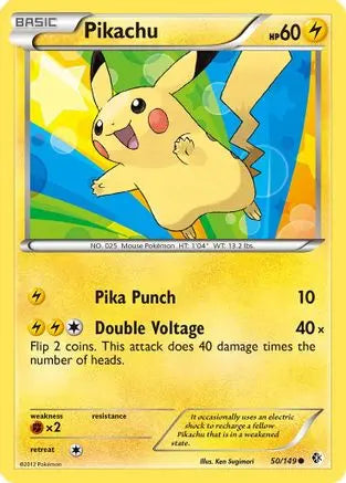Pikachu 050 Boundaries Crossed - Common