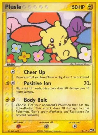 Plusle - Holofoil POP Series 3 - Rare