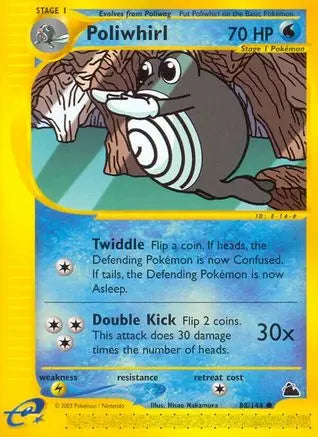Poliwhirl Skyridge - Common