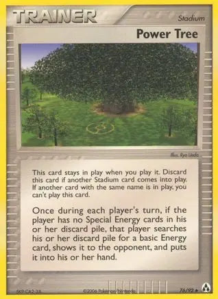 Power Tree - Reverse Holofoil Legend Maker - Uncommon