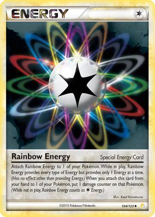 Rainbow Energy 104 HeartGold SoulSilver - Uncommon HeartGold SoulSilver Pokemon Single Squirtle Squad Card Shop.