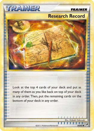 Research Record - Reverse Holofoil Call of Legends - Uncommon Call of Legends Pokemon Single Squirtle Squad Card Shop.