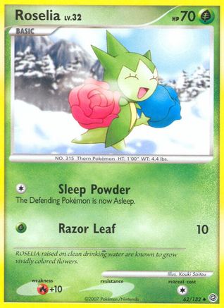 Roselia Secret Wonders - Uncommon Secret Wonders Pokemon Single Squirtle Squad Card Shop.