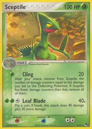 Sceptile POP Series 1 - Rare POP Series 1 Pokemon Single Squirtle Squad Card Shop.