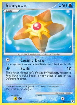Staryu/111 Rising Rivals - Common