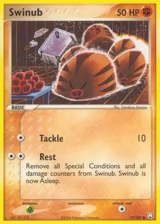 Swinub 079 Team Rocket Returns - Common