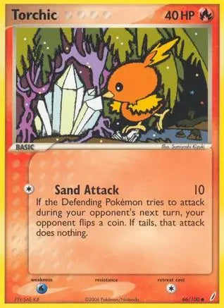 Torchic 066/100 Crystal Guardians - Common