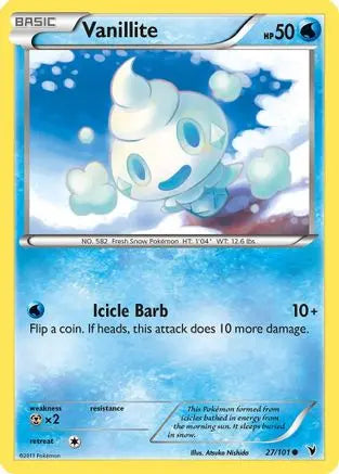 Vanillite - Reverse Holofoil Noble Victories - Common