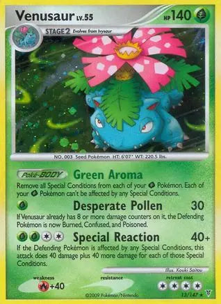 Venusaur - Holofoil Supreme Victors - Holo Rare