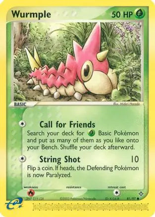 Wurmple 081/97 Dragon - Common