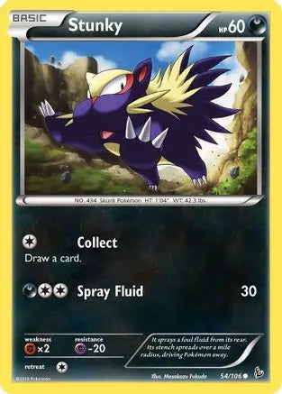 Stunky (54) (54) 054 XY Flashfire - Common