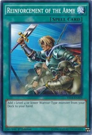 Reinforcement of the Army (YS14-ENA09) - Super Starter: Space-Time Showdown Power-Up Pack 1st Edition Super Starter: Space-Time Showdown Power-Up Pack Yugioh Single Squirtle Squad Card Shop.