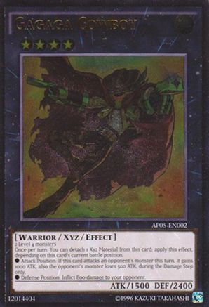 Gagaga Cowboy (UTR) (AP05-EN002) - Astral Pack 5 Unlimited Astral Pack 5 Yugioh Single Squirtle Squad Card Shop.